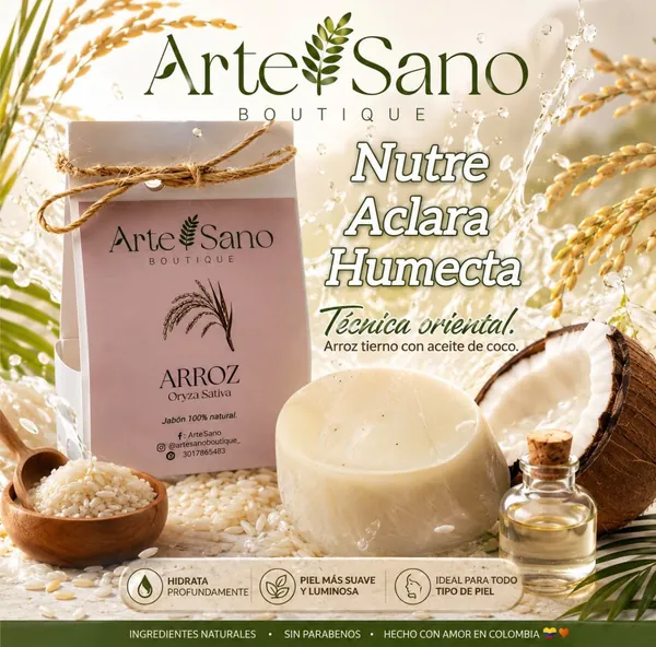 Jabón de Arroz - foto 3