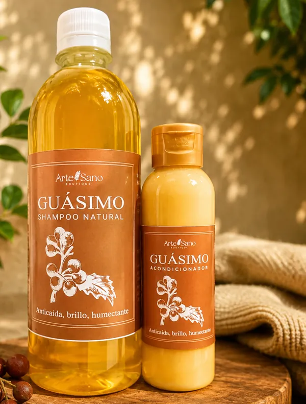 Shampoo y Acondicionador de Guásimo (vista 2)