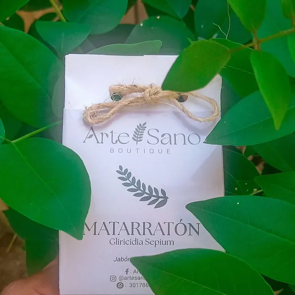 Jabón de Matarratón Arte'Sano